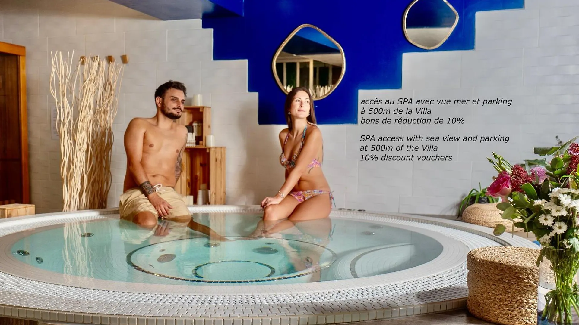 Blue Summer Vibes Appartement For 4P, Ac, Terrace, Parking, Beach At 50M, Spa Access -6 La Ciotat
